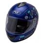 Imagem de Capacete Infantil Azul Fly Young Hg Live Kit 2 Unidades