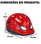 Imagem de Capacete Infantil Bike Spider Man 10 Entradas de Ar Nathor