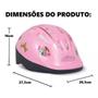 Imagem de Capacete Infantil com Regulagem Princesa Nathor