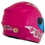 Imagem de Capacete Infantil Fechado Integral Liberty Four Kids For Girls Viseira Iridium Pro Tork 