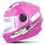 Imagem de Capacete Infantil Fechado Pro Tork Liberty Four Kids Rosa