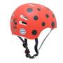 Imagem de Capacete Infantil Kraft Bike Joaninha Vermelha PP NBR16175