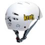 Imagem de Capacete InfantilKraft Bike Aviador Branco Skate NBR16175