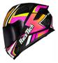 Imagem de Capacete Integral Fechado Esportivo Moto Motoqueiro Motoboy Masculino Moto Spoiler Integrado Race Hit Urbano