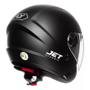 Imagem de Capacete Jet Hg Classic Preto Fosco Aberto