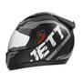 Imagem de Capacete Jett Evo Line Cinza - Fosco Tamanho 60 CAP-694CZ - Pro Tork