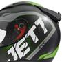 Imagem de Capacete Jett Evo Line Verde Fosco Tamanho 58 Pro Tork - CAP-693VD