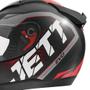 Imagem de Capacete Jett Evo Line Vermelho Brilhante Tamanho 60 CAP-697VM - Pro Tork