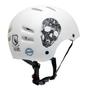 Imagem de Capacete Kraft Bike Caveira Branco P Skate Patins - NBR16175