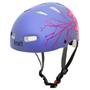 Imagem de Capacete Kraft Bike Flor Lilás G Skate PAtins NBR16175