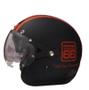 Imagem de Capacete Kraft Old School Historic 66 Preto Tamanho 58