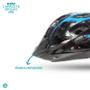Imagem de Capacete KSW INMOLD MTB com Viseira e LED