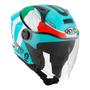 Imagem de Capacete KYT D-City Dennis Foggia Leopard Aberto