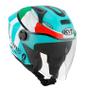 Imagem de Capacete kyt d-city dennis foggia leopard replica l