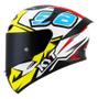 Imagem de Capacete Kyt Tt Course 98 Bomb Branco/Amarelo 58 M