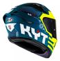 Imagem de Capacete kyt tt-course fuselage yellow amarelo azul brilhante