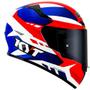 Imagem de Capacete KYT TT Course Gear Azul e Vermelho