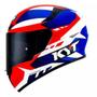 Imagem de Capacete Kyt Tt Course Gear Blue Red Azul Vermelho Tam 60