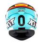 Imagem de Capacete KYT TT Course Jaume Masia Leopard Spain Azul