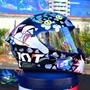 Imagem de Capacete KYT TT Course Ricardo Ross Esportivo Moto Masculino