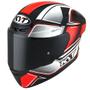 Imagem de Capacete KYT TT Course Tourist Vermelho Preto