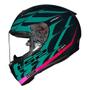 Imagem de Capacete ls2 arrow flames verde