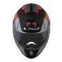 Imagem de Capacete Ls2 Cap Vector Ff397 Ft2 Matte Blk/Org/Silver 58/M