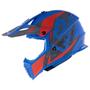 Imagem de Capacete Ls2 Fast Mx437 Moto Cross Alpha Matte - Azul 58 (m)