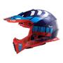 Imagem de Capacete Ls2 Fast Mx437 Xcode Vermelho 56/S