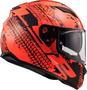 Imagem de Capacete LS2 FF320 Stream Lava Laranja/Preto Fosco (Com Viseira Solar)