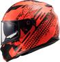 Imagem de Capacete LS2 FF320 Stream Lava Laranja/Preto Fosco (Com Viseira Solar)