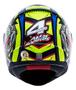 Imagem de Capacete Ls2 Ff353 Alex Barros Azul Amarelo Colorido