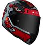 Imagem de Capacete Ls2 Ff353 Khan Cinza Vermelho Brilho