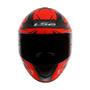 Imagem de Capacete LS2 FF353 Rapid Cromo Mat Blk Red