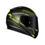 Imagem de Capacete Ls2 Ff353 Rapid Rokku Preto Brilho E Amarelo