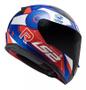 Imagem de Capacete Ls2 Ff353 Rapid Stratus azul vermelho branco