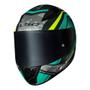 Imagem de Capacete LS2 FF353 Rapid Ufo Verde e Amarelo Mais Viseira Camaleão