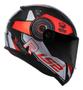 Imagem de Capacete Ls2 Ff353 Stratus Preto Vermelho Prata