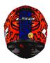 Imagem de Capacete Ls2 Ff358 Classic Memphis - Orange/Blue - 58 (M)