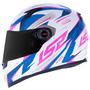 Imagem de Capacete LS2 FF358 Draze - Branco/Azul/Rosa