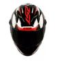 Imagem de Capacete LS2 FF358 Draze Preto Vermelho BLK/WHT/RED