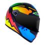 Imagem de Capacete LS2 FF358 Masterpiece Amarelo Fluorescente Brilhante Masculino e Feminino Fechado