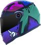 Imagem de Capacete Ls2 ff358 Masterpiece Preto Roxo Rosa