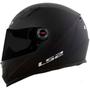 Imagem de Capacete Ls2 Ff358 Monocolor Preto Fosco