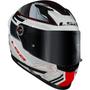 Imagem de Capacete ls2 ff358 s digital preto branco brilhante