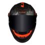 Imagem de Capacete ls2 ff358 tank camo preto laranja fosco