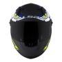 Imagem de Capacete ls2 ff358 tribal matte black blue preto azul