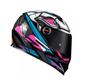 Imagem de Capacete Ls2 Ff358 Xdron Cyan Preto Rosa Branco Azul