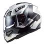 Imagem de Capacete Ls2 Ff397 Vector Evo Automat White Titanium