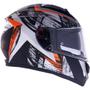 Imagem de Capacete Ls2 Ff397 Vector Evo Scratch Preto E Vermelho Tama